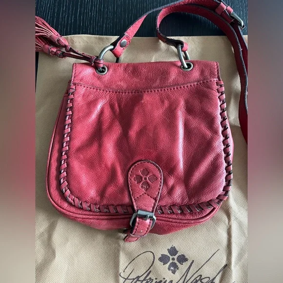 Patricia Nash Leather Karisa Small Crossbody Saddle Bag - Picture 2 of 5